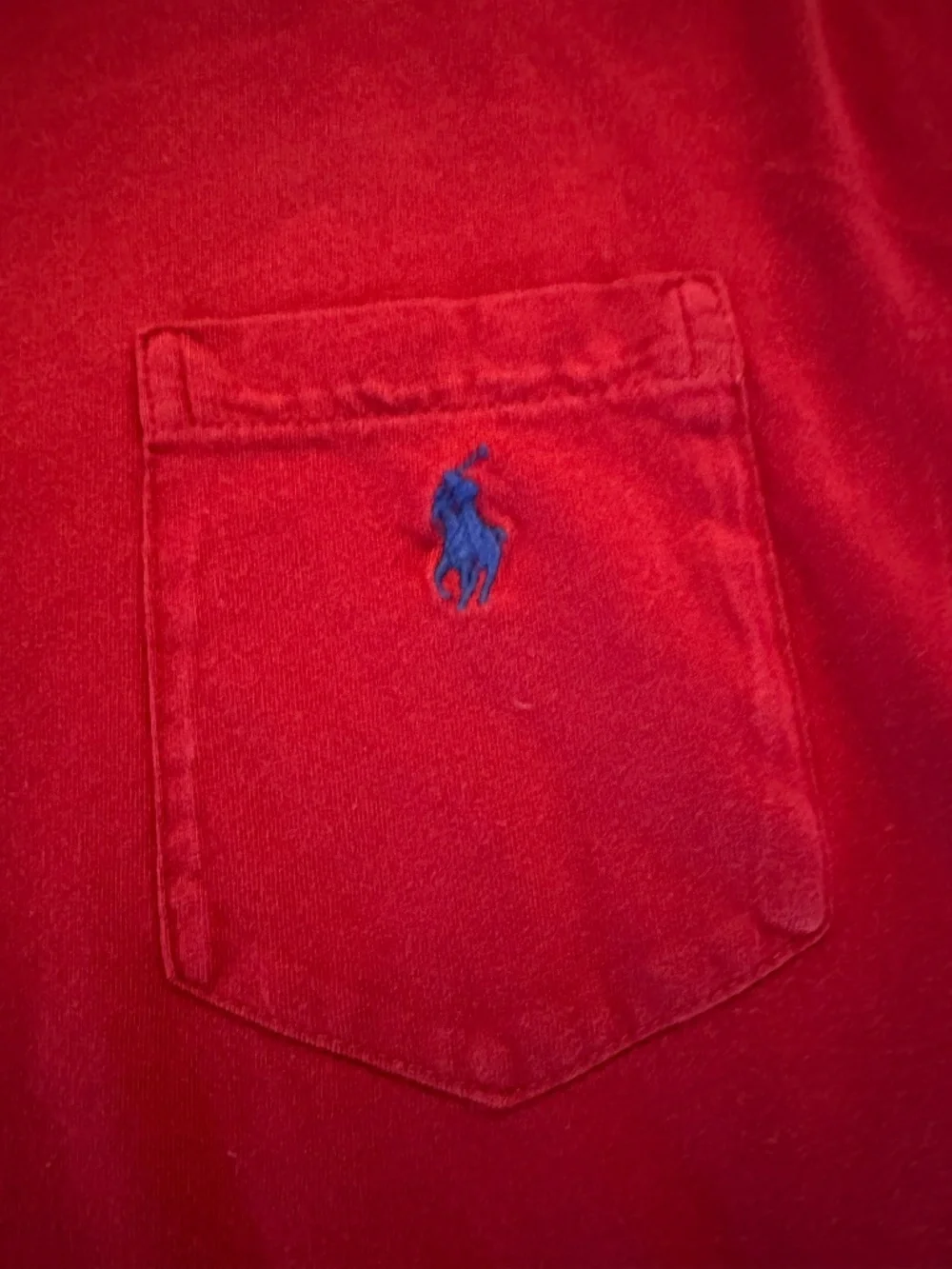 Men's Polo by Ralph Lauren Long Sleeve Pocket T-Shirt ~ XL